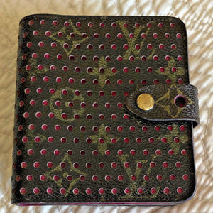 Louis Vuitton Perforated Monogram Zippé Wallet
